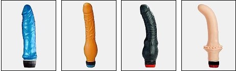 Dildo med vibrator